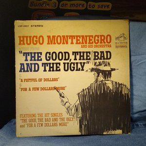The Good,The Bad, And The Ugly/A Fistfull of Dollars Soundtrack 1968 Vinyl
